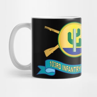 103rd Infantry Division w Br - SSI - Ribbon X 300 Mug